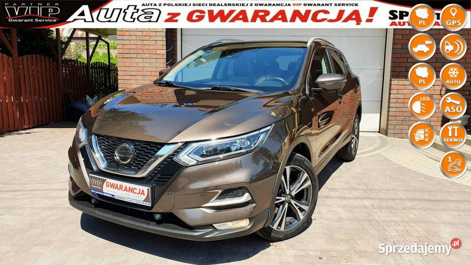 Nissan Qashqai 12 DIG T NCONNECTA Panorama dach łódzkie