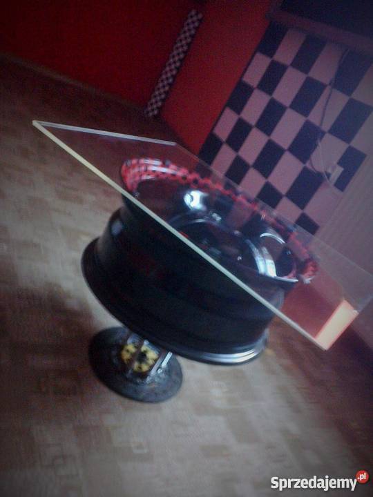 Stolik z Felgi Porsche Szachownica Sława sprzedam