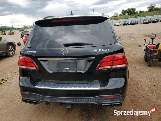 2018 MERCEDESBENZ GLE 63 AMGS 4MATIC z USA mazowieckie Warszawa