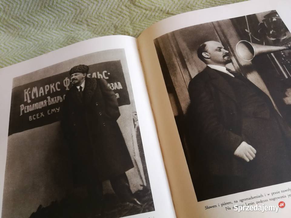 Stary Album LENIN 1949 Czytelnik z Wojskową Antykwariat Szczecin