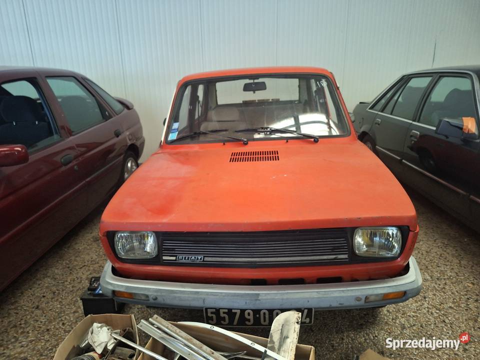 Fiat 127 5 drzwi czerwony bez korozji ładny stan Lębork