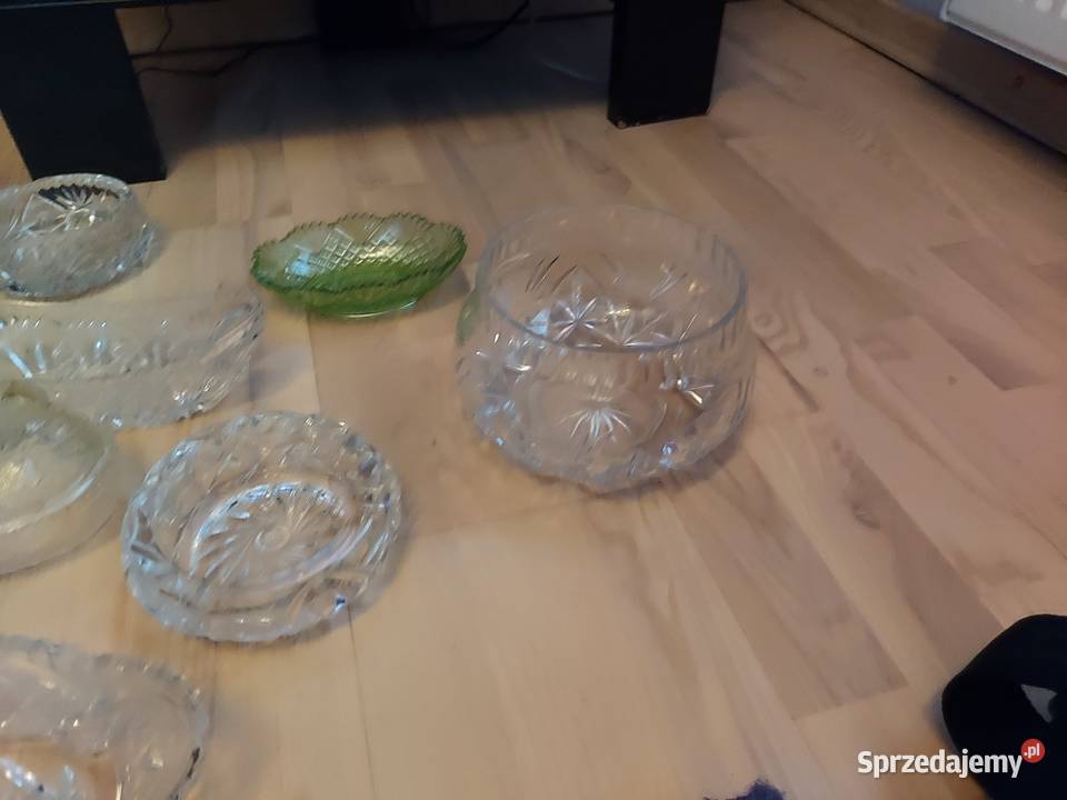 Kryształy PRL Porcelana i szkło