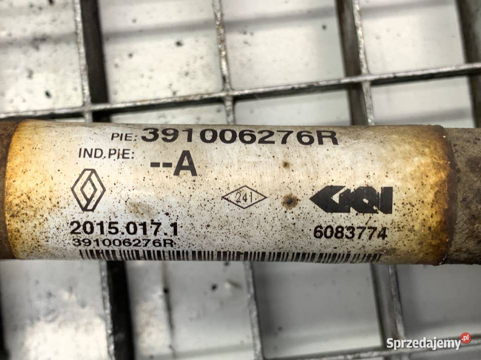 PÓŁOŚ PRAWY PRZÓD DACIA DOKKER 391006276R 16 83 Półosie sprzedam