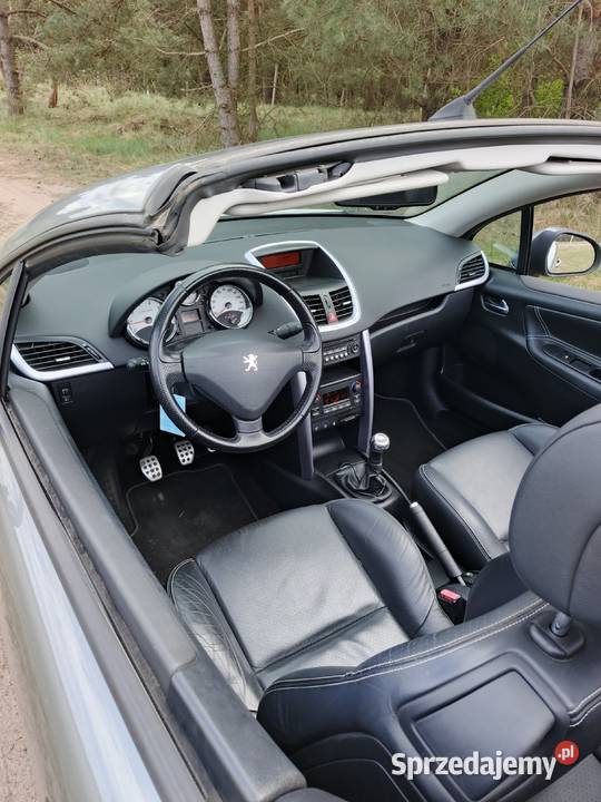 Ładny Peugeot 207 cabrio niski przebieg 207 CC Brodnica