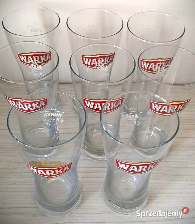 Warka szklanki 8 NOWE 03l Porcelana i szkło Olsztyn sprzedam