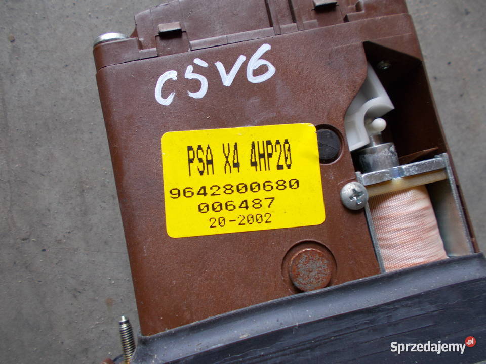 citroen c5 30 v6 02r linka lewarek zmiany biegów Zamość