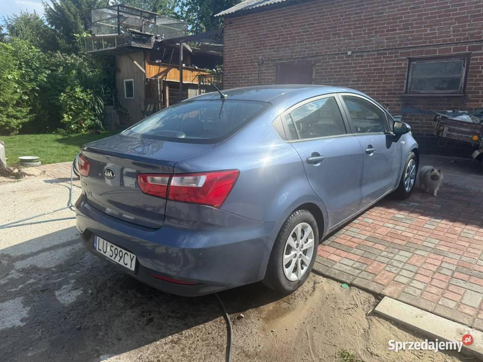 Kia Rio 2015 113 przebiegu GAZ Salon Pierwszy Kia Lublin sprzedam