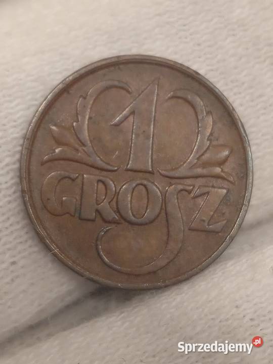 2 RP 1 grosz 1925 Numizmatyka mazowieckie