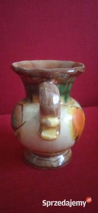 Ozdobny ręcznie malowany flakonik dolnośląskie Świdnica