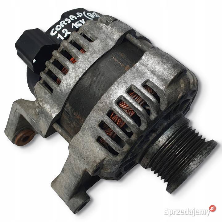 ALTERNATOR Opel Corsa D 12 16V GM 13579663 100A osobowe Układ elektryczny silnika lubelskie Chełm