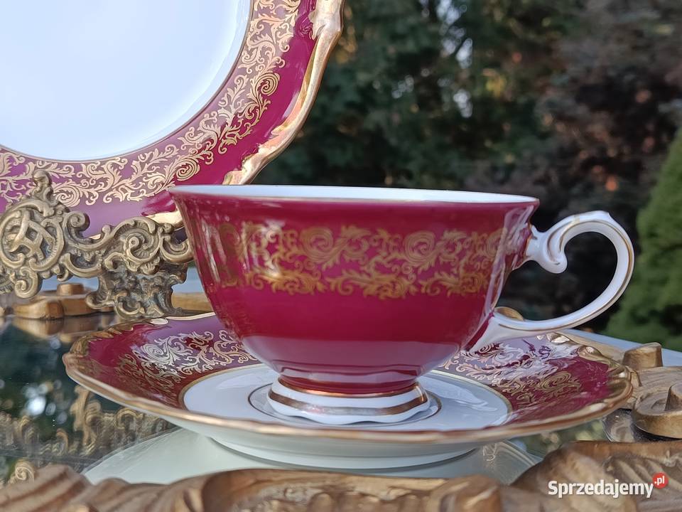 Filiżanka Trio porcelanowe Reichenbach Klenica
