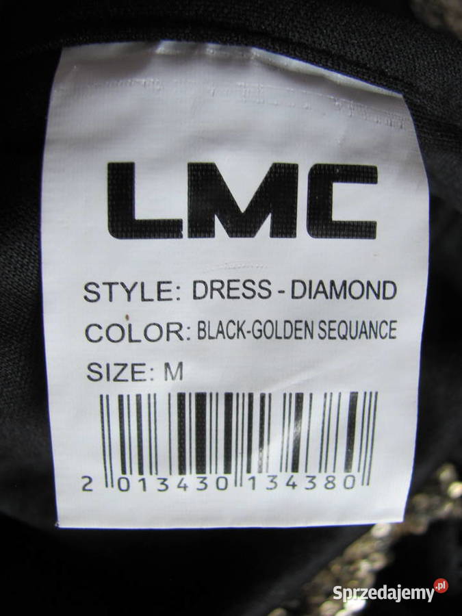 sukienka LMC czarnozłota r M Zamość