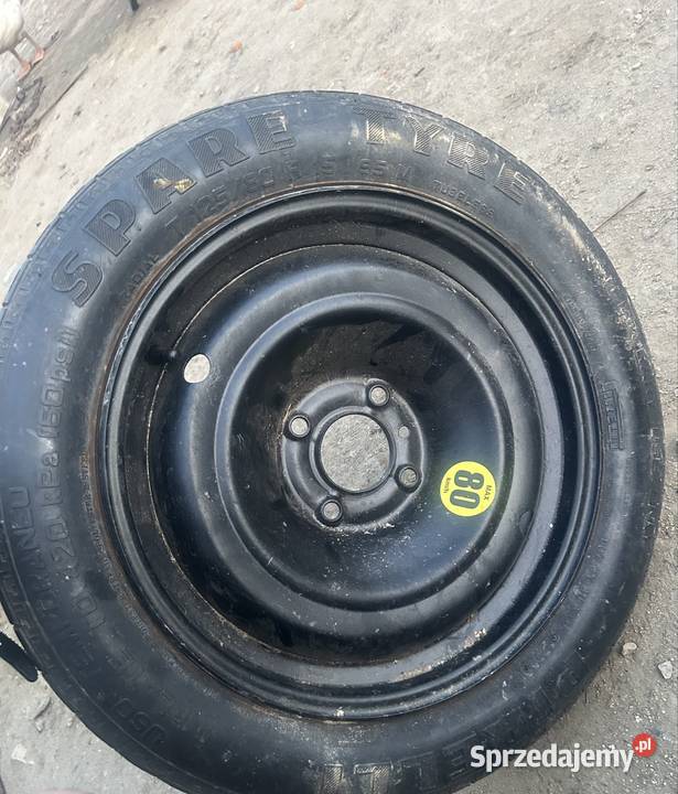 Sprzedam koło dojazdowe r15 4x108 dolnośląskie Gębice