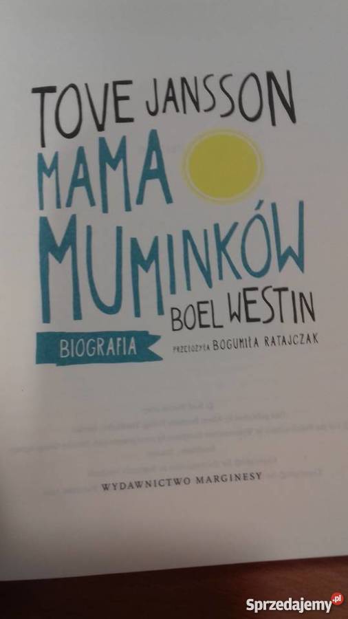 Mama MUMINKÓW Tove Jansson Biografia Antykwariat Wrocław sprzedam