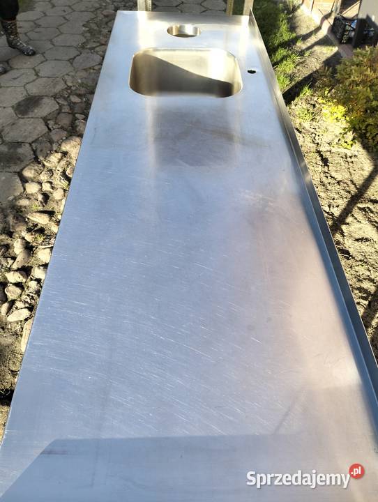 Zlew gastronomiczny 1komorowy 2015x625x90 Słupia Kapitulna