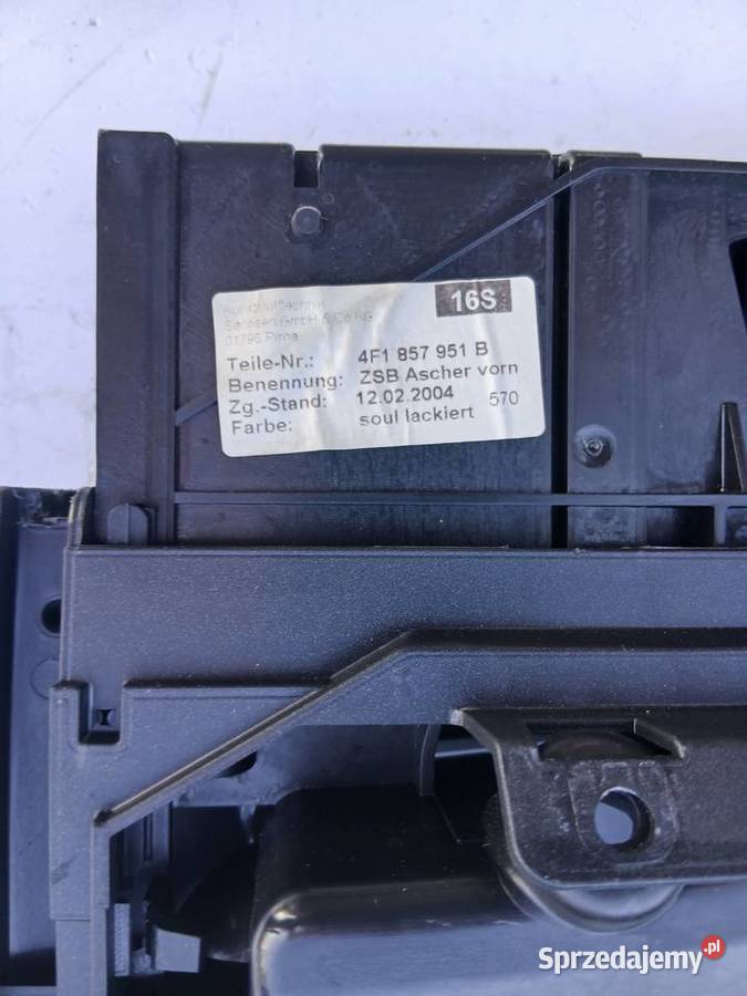 Audi A6 C6 panel sterowania MMI tunel środkowy Szczerbice