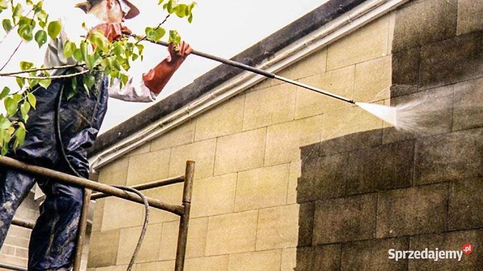 Czyszczenie kostki brukowej chodników elewacji i Łódź