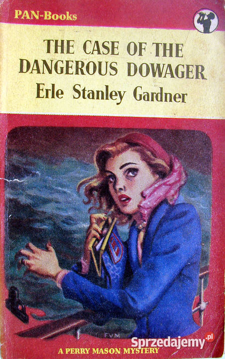 The Case of the Dangerous Dowager Erle Stanley miękka Limanowa sprzedam