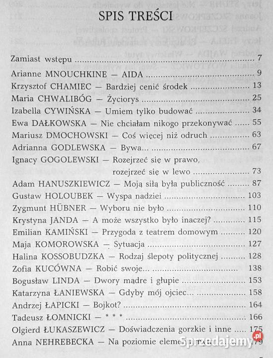 Komedianci Rzecz o bojkocie Andrzej Roman miękka