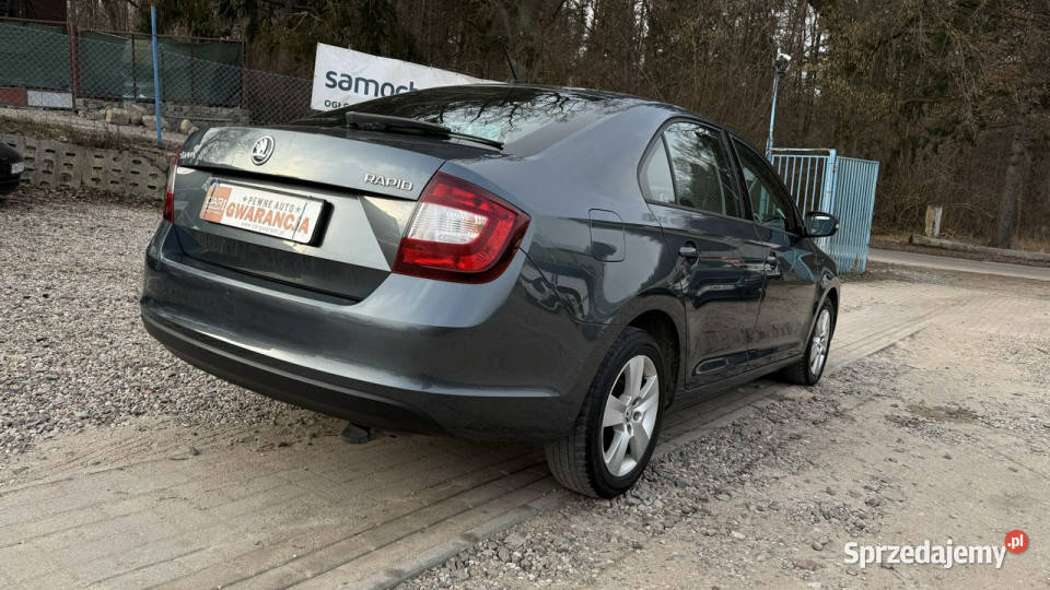 koda RAPID 10tsi 95 1wlpolski salon serwis ledy ASR (kontrola trakcji) Gdańsk