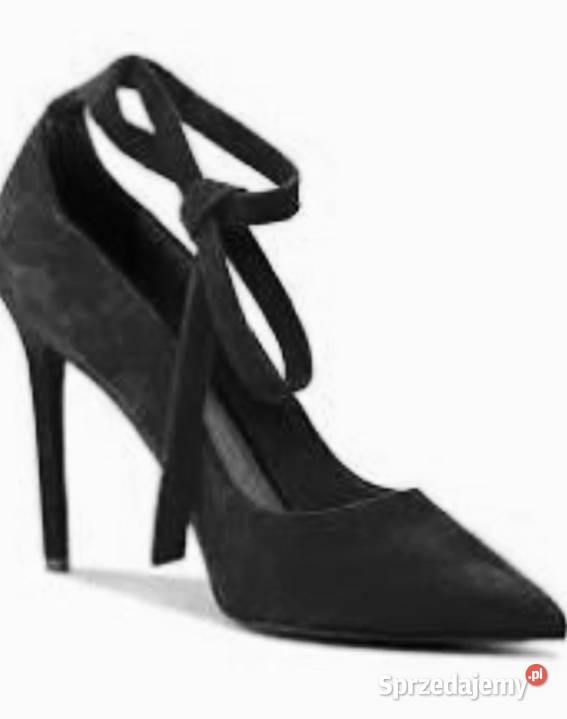 BADURA Skórzane stylowe szpilki eleganckiej 24.5cm lubelskie Turka