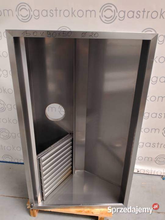 Okap przyścienny trapezowy 150x90x50 Wrocław sprzedam