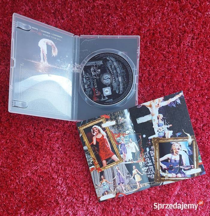 Taylor Swift speak now world tour DVD Częstochowa sprzedam