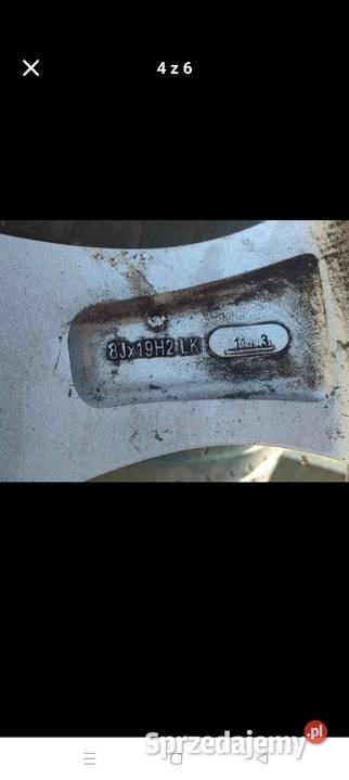 Felgi 19 Autec Toyota itp Średnica 19" Felgi Łask