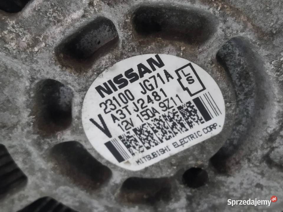 ALTERNATOR 23100JG71A 20 DCI Renault Koleos I świętokrzyskie