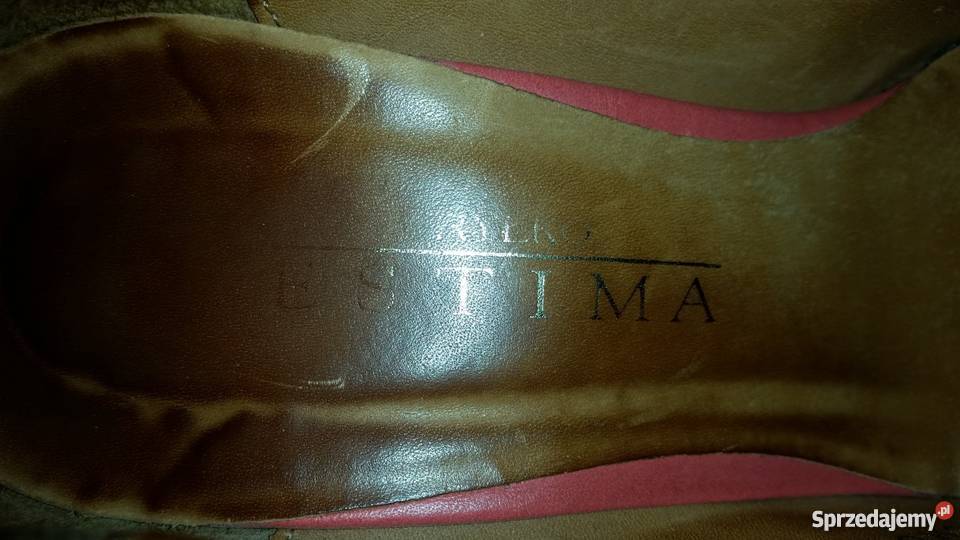 Szpilki skórzane czarne Ryłko Estima Warszawa