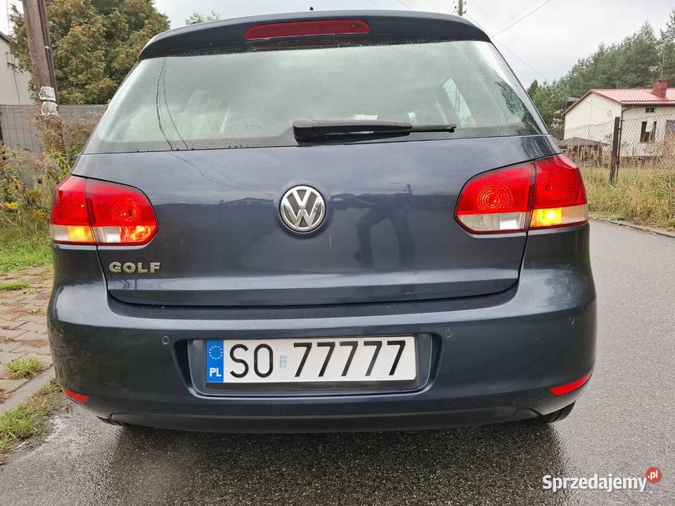 Volkswagen Golf Piękny Vw Golf VI 5 drzwi Alu 80KM Sosnowiec