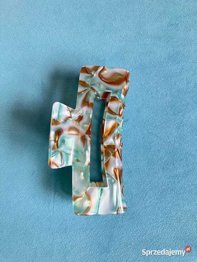 Nowa piękna duża ozdobna spinka do włosów podkarpackie
