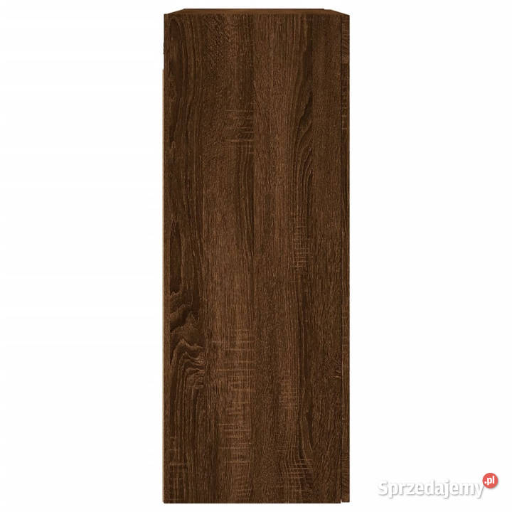 Wiszące szafki 2 brązowy dąb materiał Pozostałe