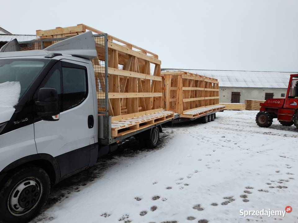 Stojaki drewniane do transportu okien szyb Lublin