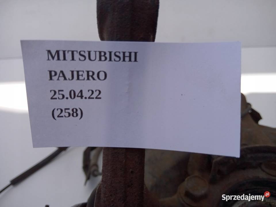 TARCZA HAMULCOWA PRZÓD MITSUBISHI PAJERO SPORT
