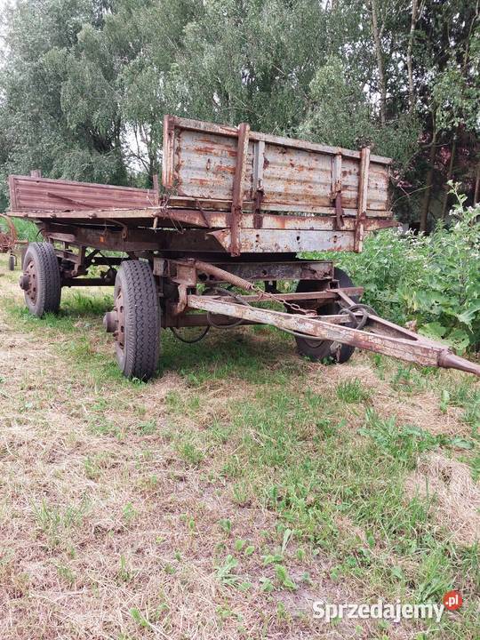 Przyczepa wywrotka do remontu D50 lad6 ton
