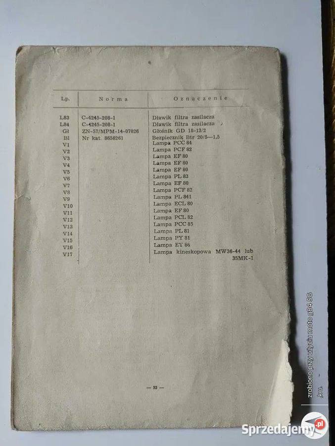 WZT instrukcja obsługi odbiornika TV Szmaragd Serock