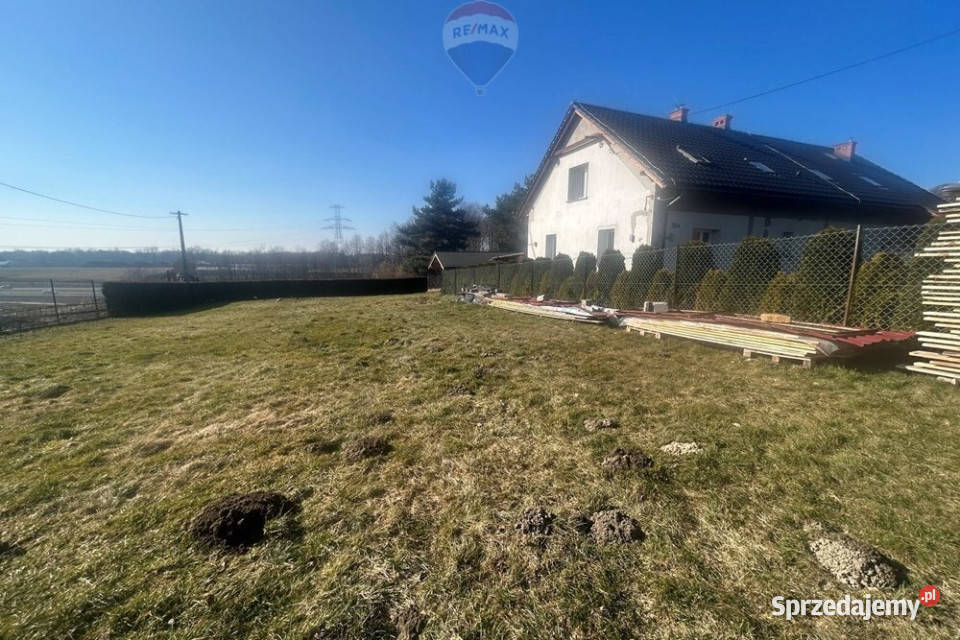 Działka z projektem domu i PNB BielskoB Sprzedaż Bielsko-Biała sprzedam