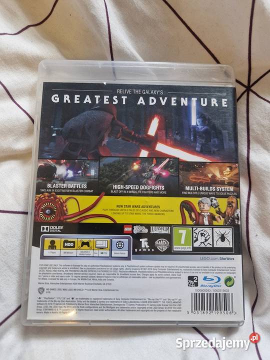 Gra Play station 3 Star Wars the force awakens Konsole i automaty Olkusz sprzedam