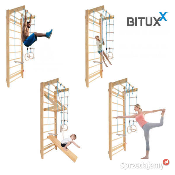 Drabinka Gimnastyczna Domowa Fitnes Full Wysyłka Lubań sprzedam