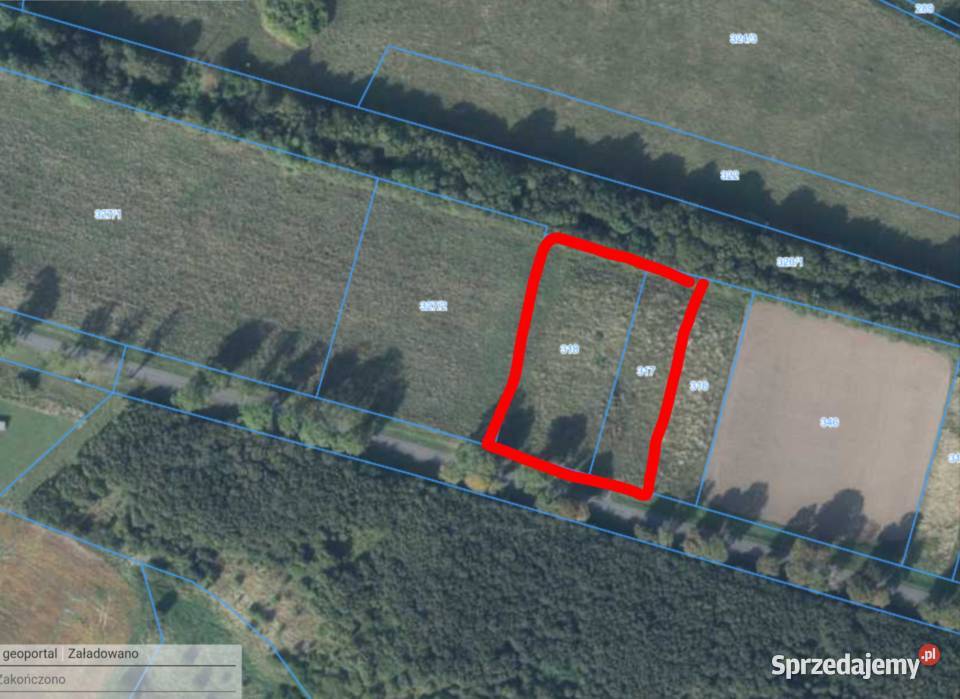 Sprzedam działki 317 i 318 072 ha Kamień