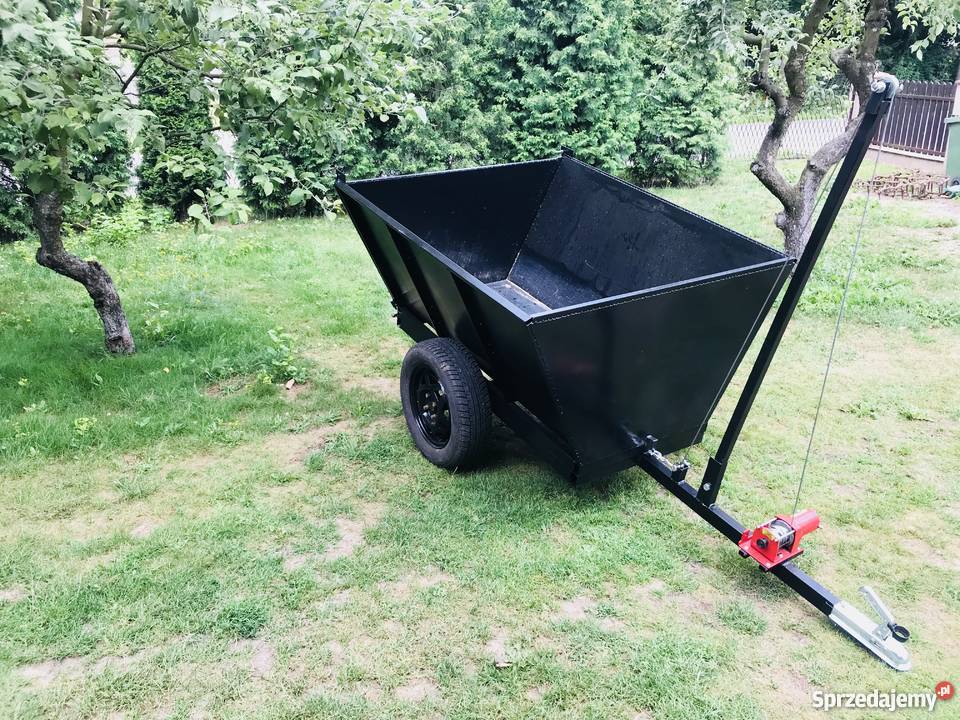 Przyczepka kiprowana mocna na piach ziemie Wywrotki Olkusz