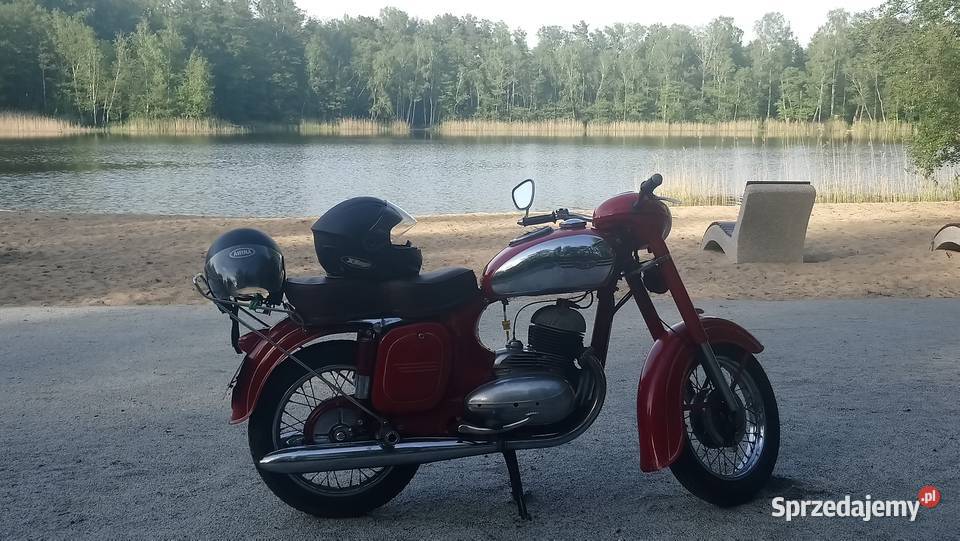 Jawa 350 kivacka 354 z 1959 roku zarejestrowana Nowa Sól