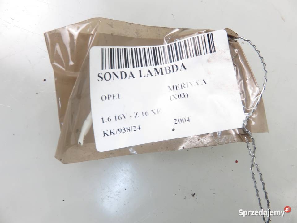 SONDA LAMBDA OPEL MERIVA A 16 16V ES20284 małopolskie