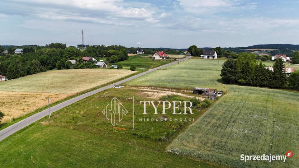 Działka Budowlana 30a Ryglice z pozw na budowę