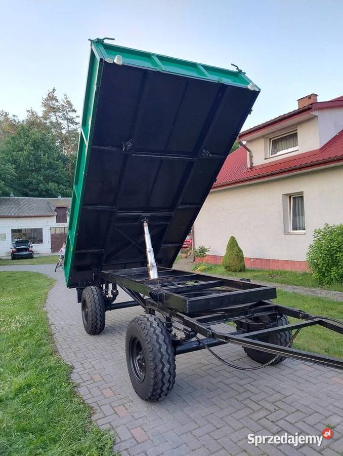 Przyczepa kaczka wywrotka 3 strony mazowieckie Klwatka Królewska