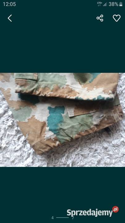 Spodnie NVA blumentam NRD DDR moro niemieckie Pozostałe