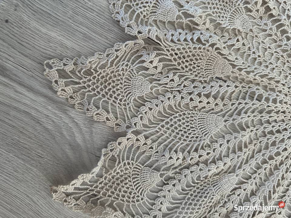 Serweta szydełko okrągłe cacko śr76 Łódź sprzedam