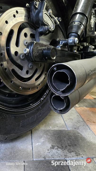 Wydechy SCREAMIN EAGLE Harley Dyna Fat Bob Części i akcesoria motocyklowe Sandomierz