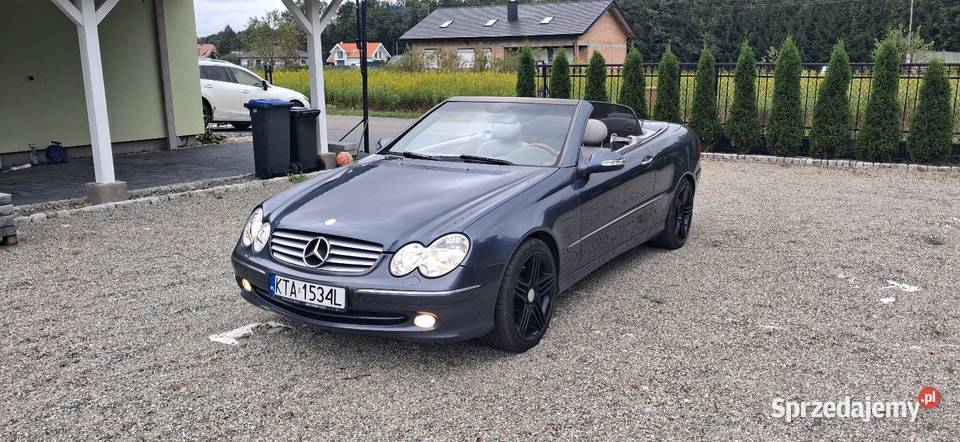 Mercedes clk 200 kompresor cabrio 180cm3 Ładna